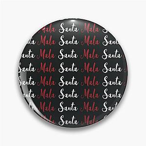 Bad Santa by Becky G (typographic design) Pin