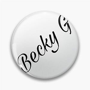 Becky G black and white printed fashionable design art Pin