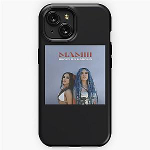 MAMIII becky g karol g album cover 	 iPhone Tough Case