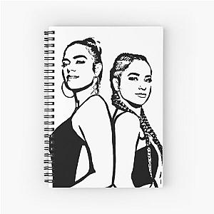 Becky G and Karol G Spiral Notebook