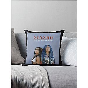 MAMIII becky g karol g album cover 	 Throw Pillow