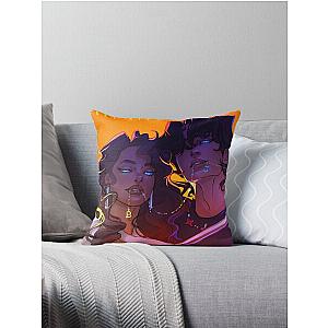 Becky G & Jay Throw Pillow