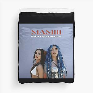 MAMIII becky g karol g album cover 	 Duvet Cover