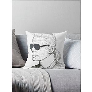 Karl Lagerfeld Throw Pillow