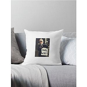 Karl who? Throw Pillow