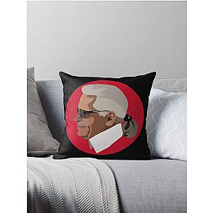 Karl drawing Throw Pillow