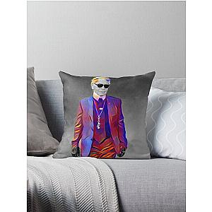 Karl in color  Throw Pillow