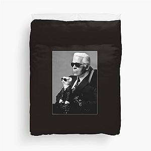 R.I.P Karl Duvet Cover