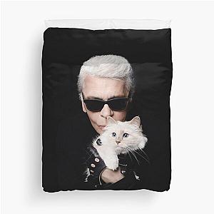 Karl Lagerfeld Fanart Duvet Cover