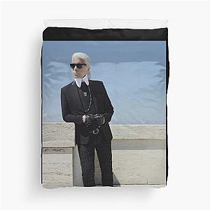 Karl Lagerfeld Fanart Duvet Cover