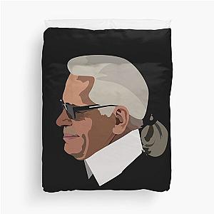 Karl drawing Duvet Cover