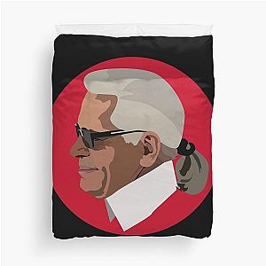 Karl drawing Duvet Cover