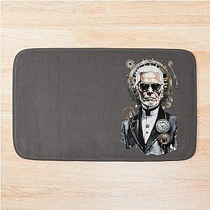 Karl Lagerfeld as Steampunk Bath Mat