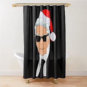 OMG Santa Karl Shower Curtain