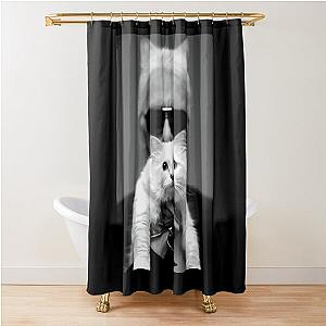 Karl Forever  	 Shower Curtain