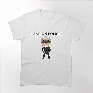 Karl Lagerfeld Fashion police Classic T-Shirt