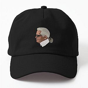 Karl drawing Dad Hat