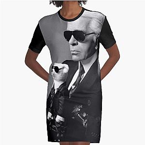 R.I.P Karl Graphic T-Shirt Dress