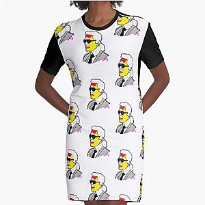 Multi Karl Collection Merchandise by Dusty O Graphic T-Shirt Dress