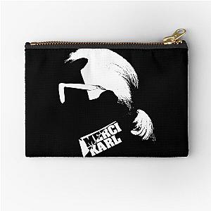 Merci Karl Thank you Karl Rest in peace Fashion genius Zipper Pouch