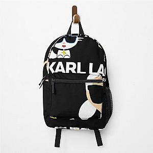 karl sticker 3 Classic Backpack