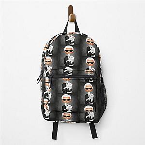 Karl Lagerfeld illustration Backpack