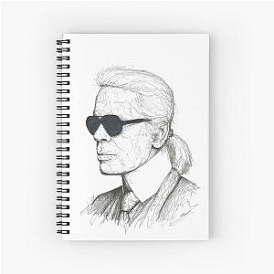 Karl Lagerfeld Spiral Notebook