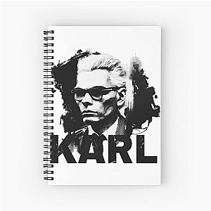 Karl Lagerfeld Spiral Notebook