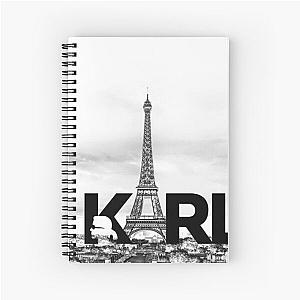 KARL LAGERFELD Spiral Notebook