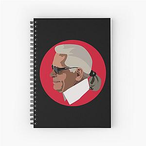 Karl drawing Spiral Notebook