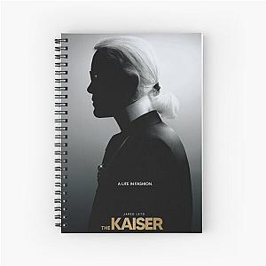 Poster The Kaiser - Biopic Karl Lagerfeld Spiral Notebook