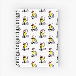 Multi Karl Collection Merchandise by Dusty O Spiral Notebook