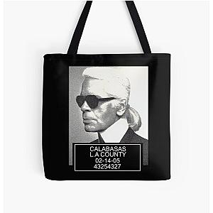 Karl  All Over Print Tote Bag