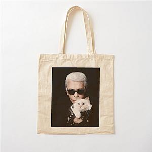 Karl Lagerfeld Fanart Cotton Tote Bag