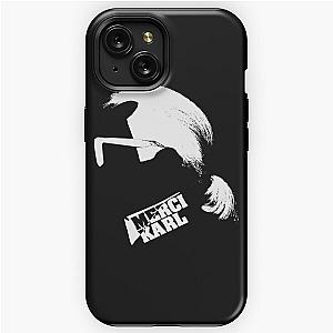 Merci Karl Thank you Karl Rest in peace Fashion genius iPhone Tough Case