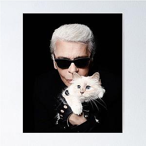 Karl Lagerfeld Fanart Poster