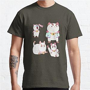 Puppycat Expressions" angry" Cute Angry Face Puppycat Classic T-Shirt RB1807