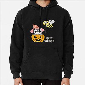 halloween pumpkin bee and puppycat  Pullover Hoodie RB1807