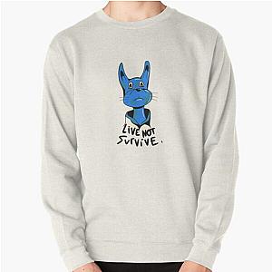 LIVE NOT SURVIVE - PUPPYCAT Pullover Sweatshirt RB1807