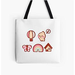 bee and puppycat All Over Print Tote Bag RB1807