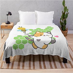 toast bee and puppycat Throw Blanket RB1807