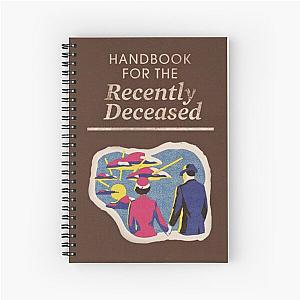 Handbook For The Recently Deceased (Beetlejuice Prop) Spiral Notebook