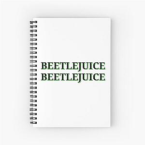 Beetlejuice Beetlejuice Spiral Notebook