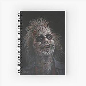 Gangster Juice, Beetlejuice Tattoo Portrait, Beetlejuice Beetlejuice Tattoo Beast Spiral Notebook