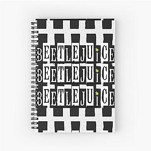 Beetlejuice Beetlejuice Beetlejuice Halloween Party  Spiral Notebook