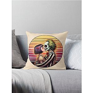 Beetlejuice Love Throw Pillow