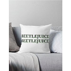 Beetlejuice Beetlejuice Throw Pillow