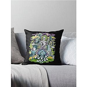 Beetlejuice Throw Pillow