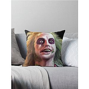 Beetlejuice 01 Throw Pillow