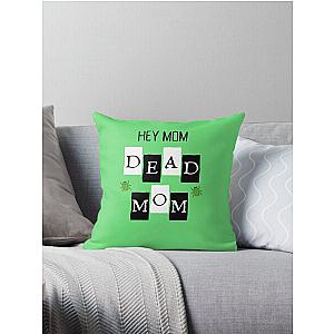 beetlejuice dead mom sticker Throw Pillow